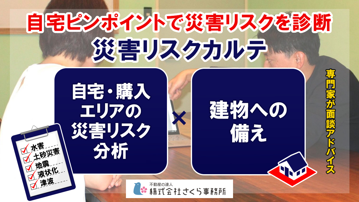 災害リスクカルテ(電話相談つき) 災害リスクカルテ(電話相談つき)
