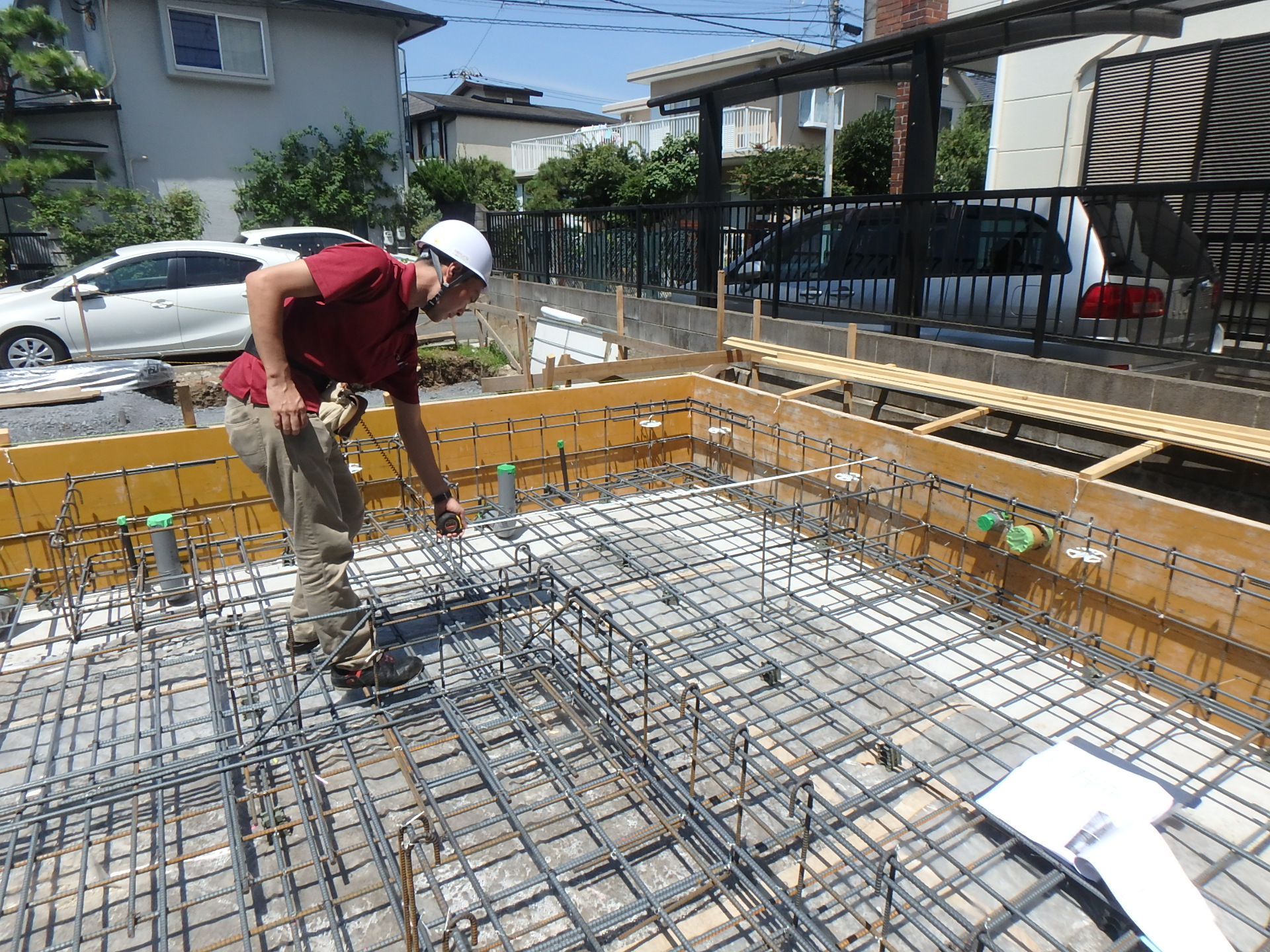 基礎立ち上がり